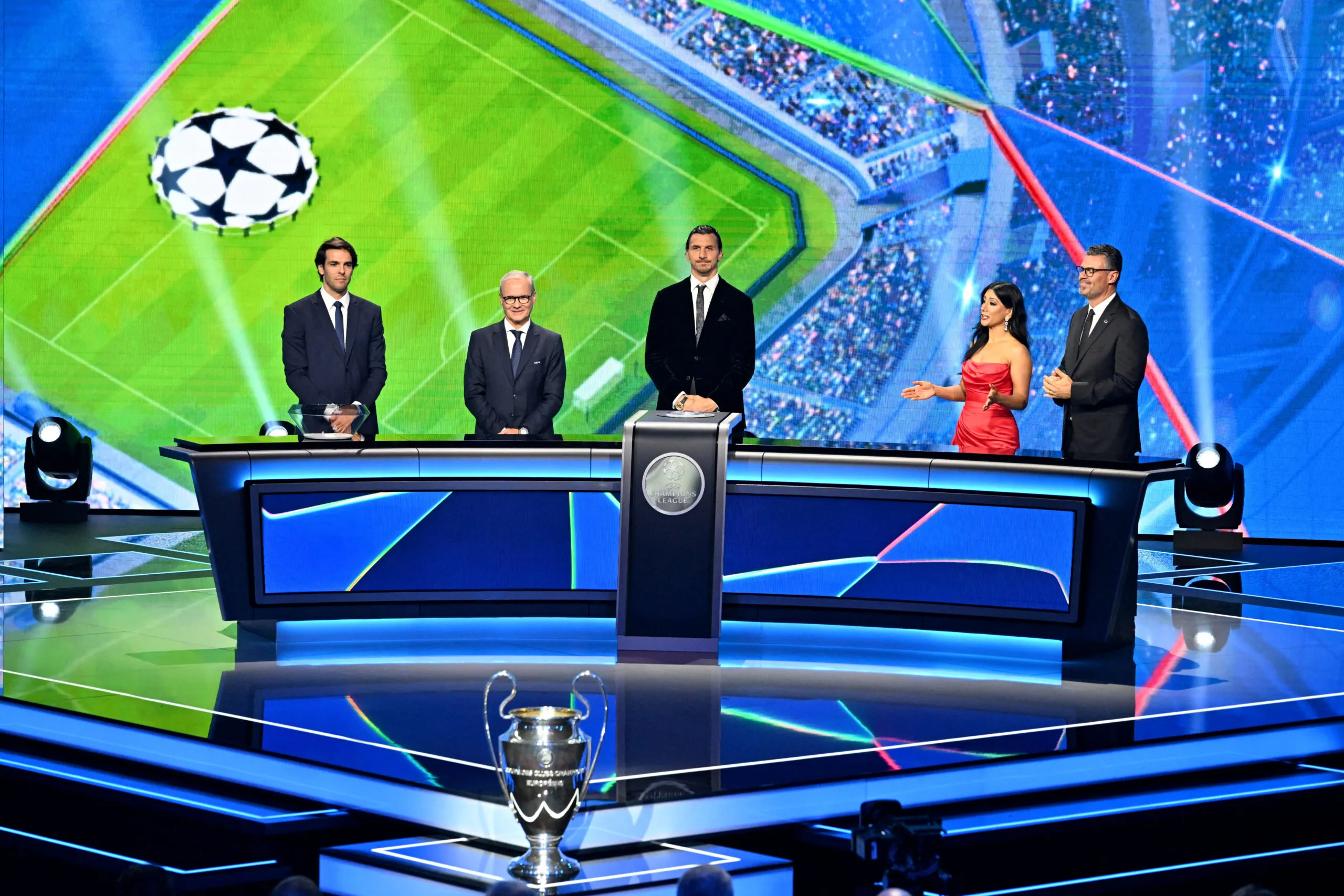 O sorteio da UEFA Champions League para a temporada 2025/26.