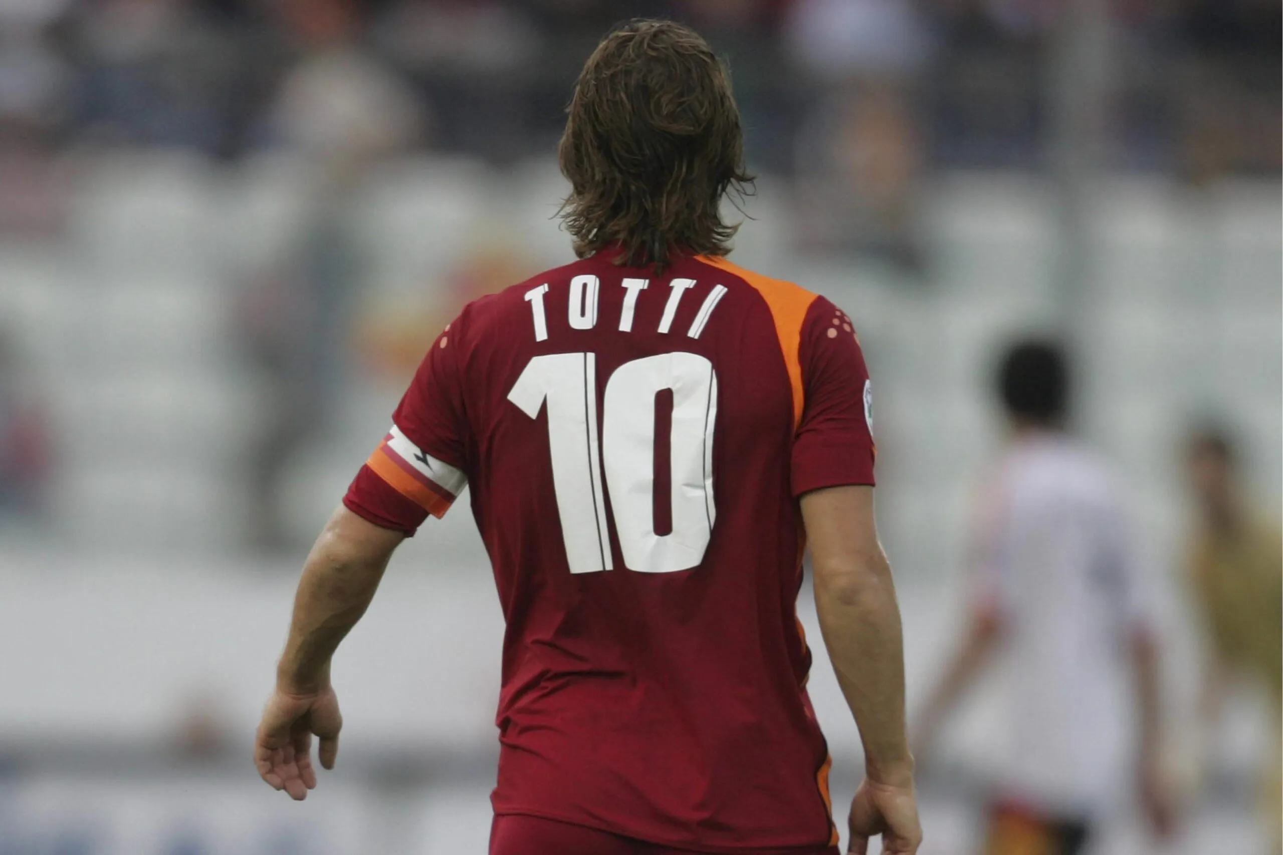 O ex-capitão da Roma, Francesco Totti.