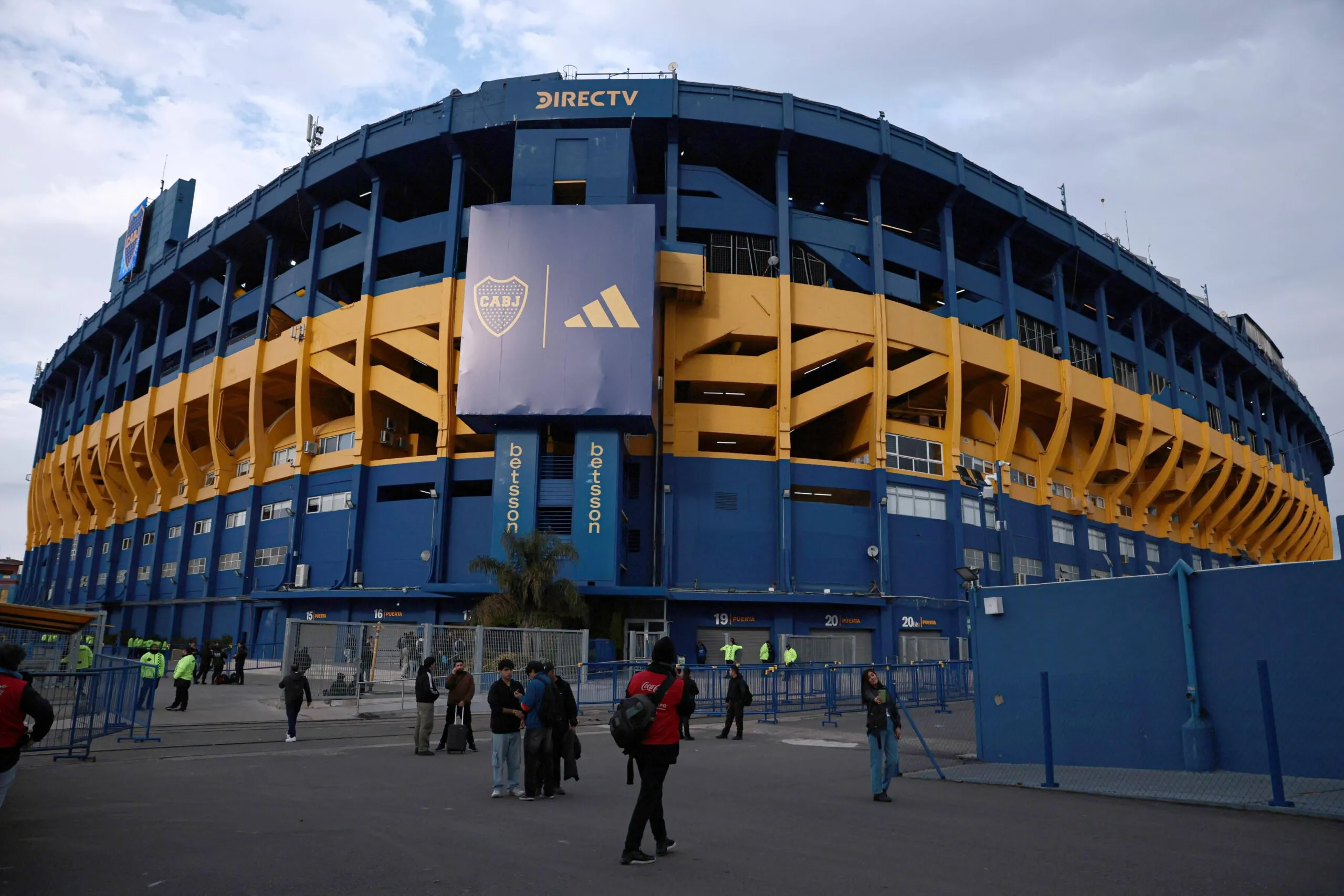 O Estádio do Boca Juniors, La Bombonera.