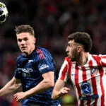 Arsenal sai na frente, mas cede empate ao Atlético de Madrid no primeiro jogo da semifinal da Champions