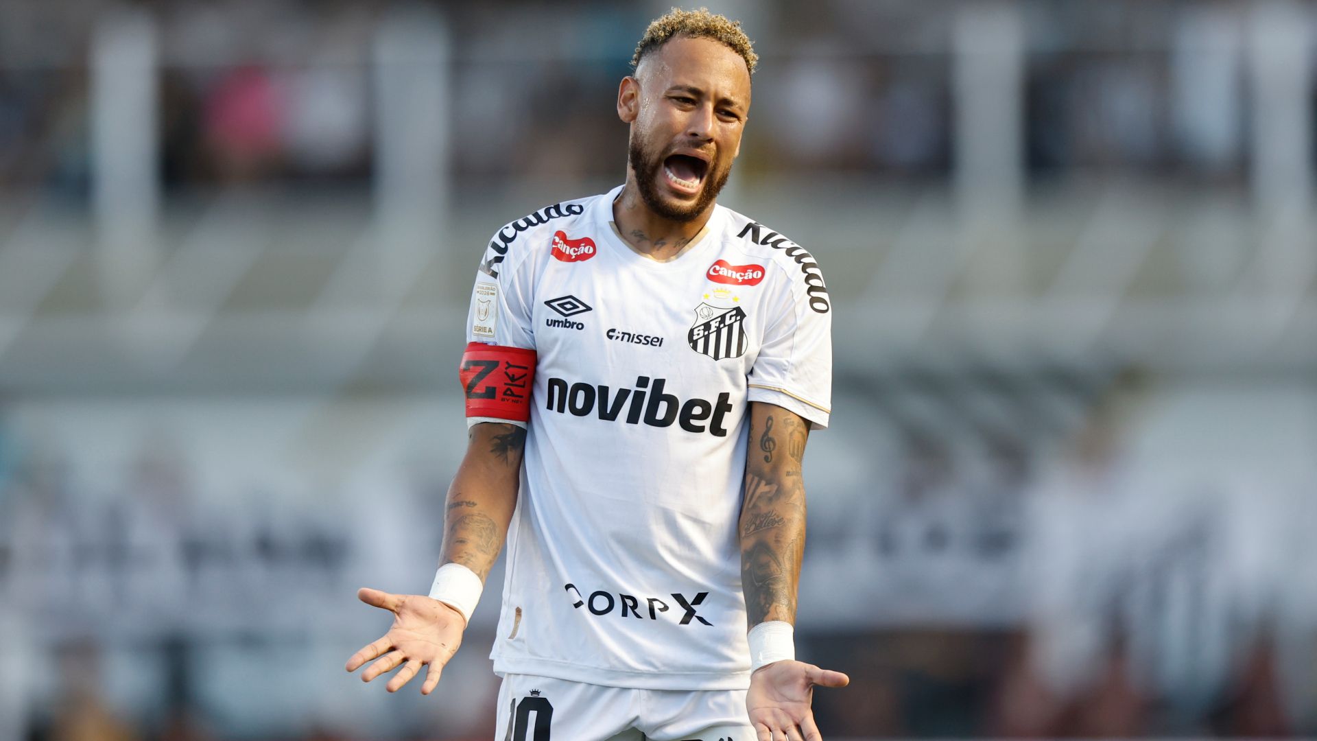 Neymar Santos vs Fluminense 041920226