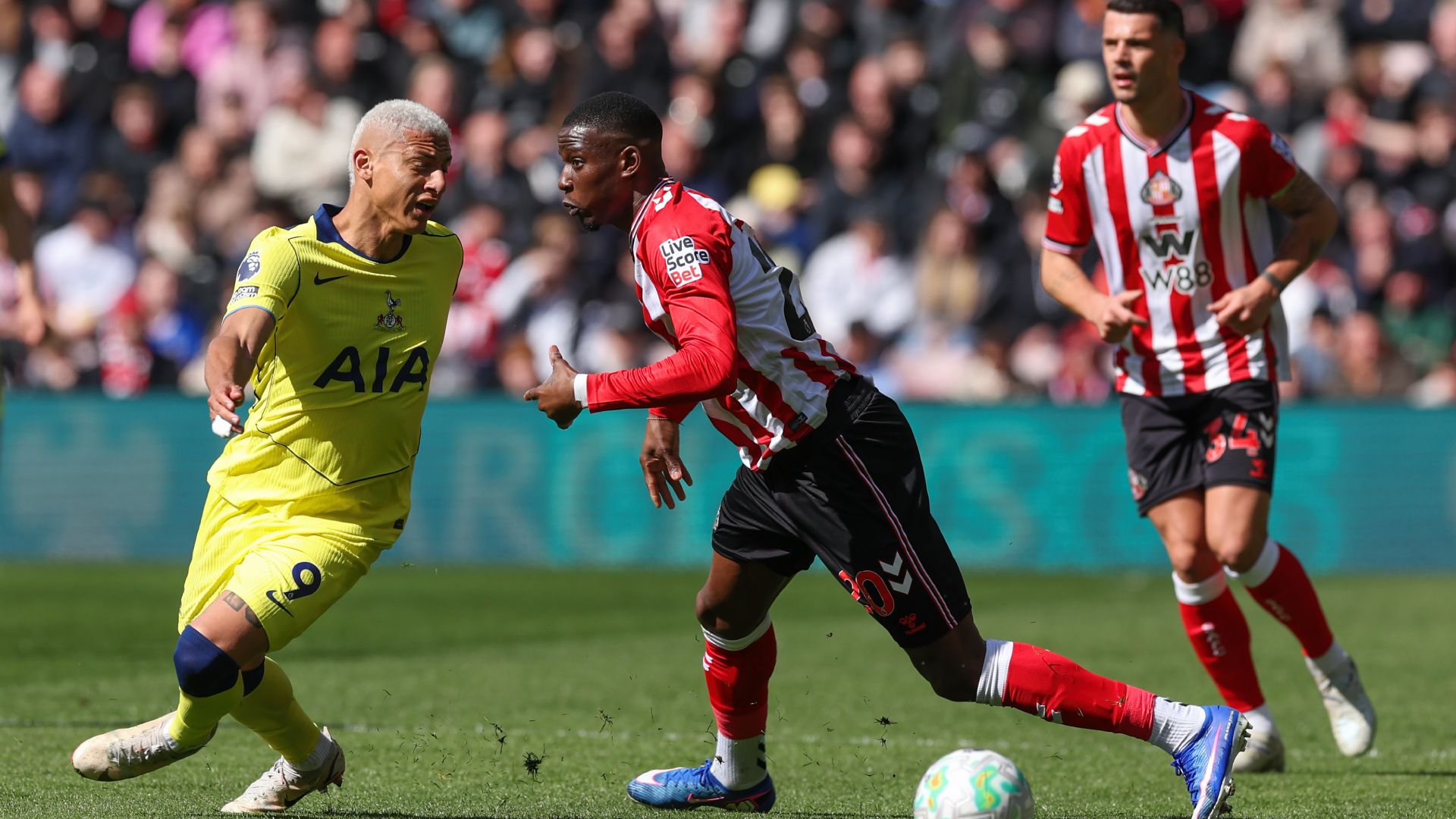 Richarlison Sunderland Tottenham 04122026