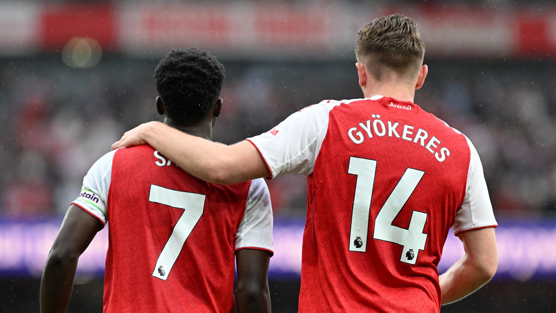 Bukayo Saka Viktor Gyokeres Arsenal Fulham 05022026