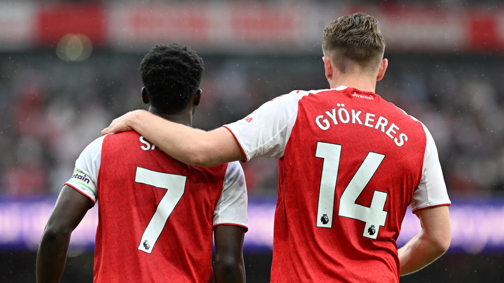 Bukayo Saka Viktor Gyokeres Arsenal Fulham 05022026