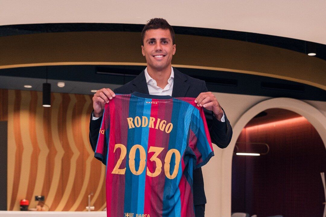 Barcelona anuncia contratação de Rodri: "Primeira opção"