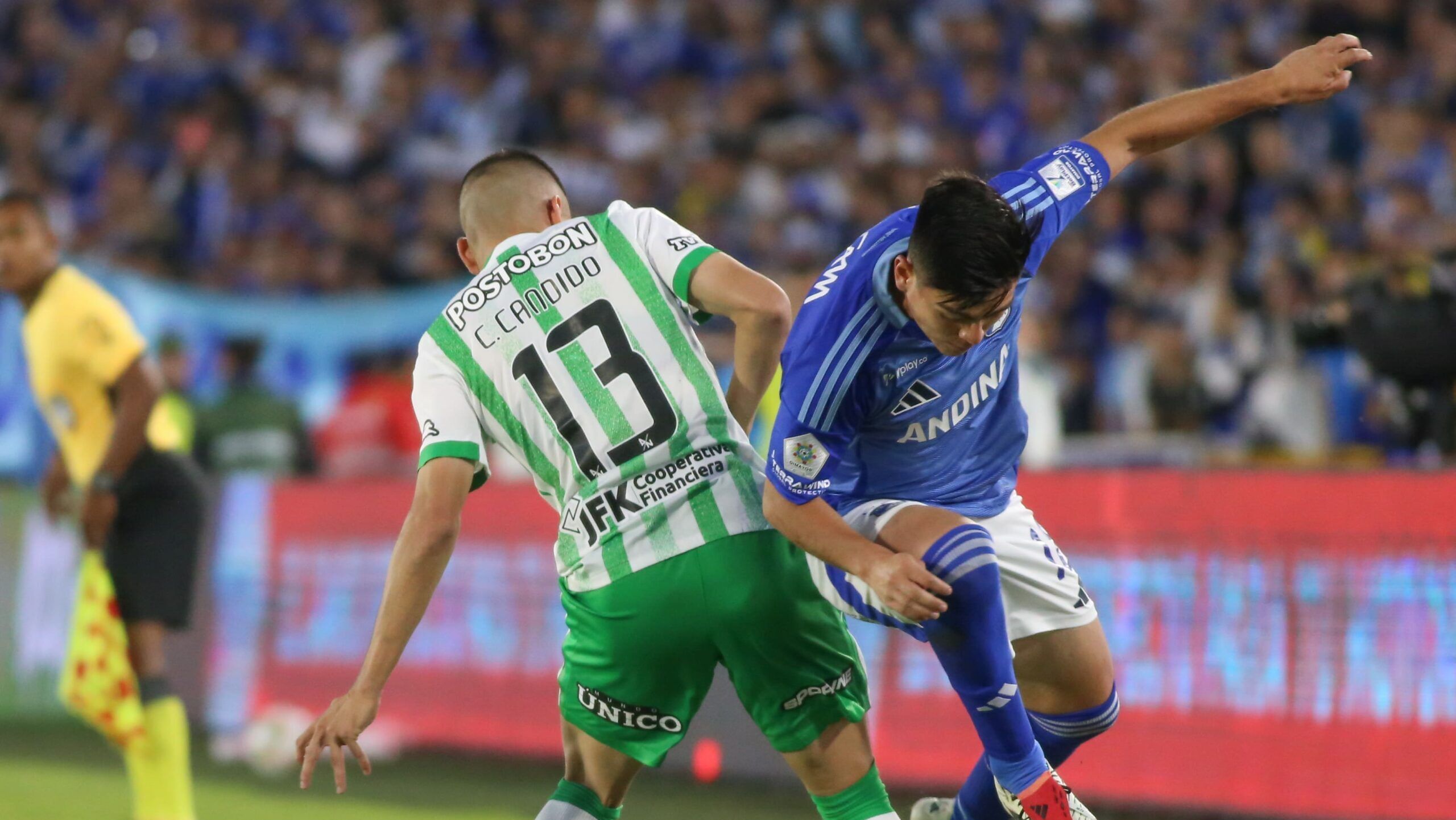 Nacional derrotó 2-0 a Millonarios y se mete en la pelea por los cuadrangulares