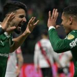River lo tuvo, pero Palmeiras lo liquidó en el final y avanzó a semifinales de la Libertadores