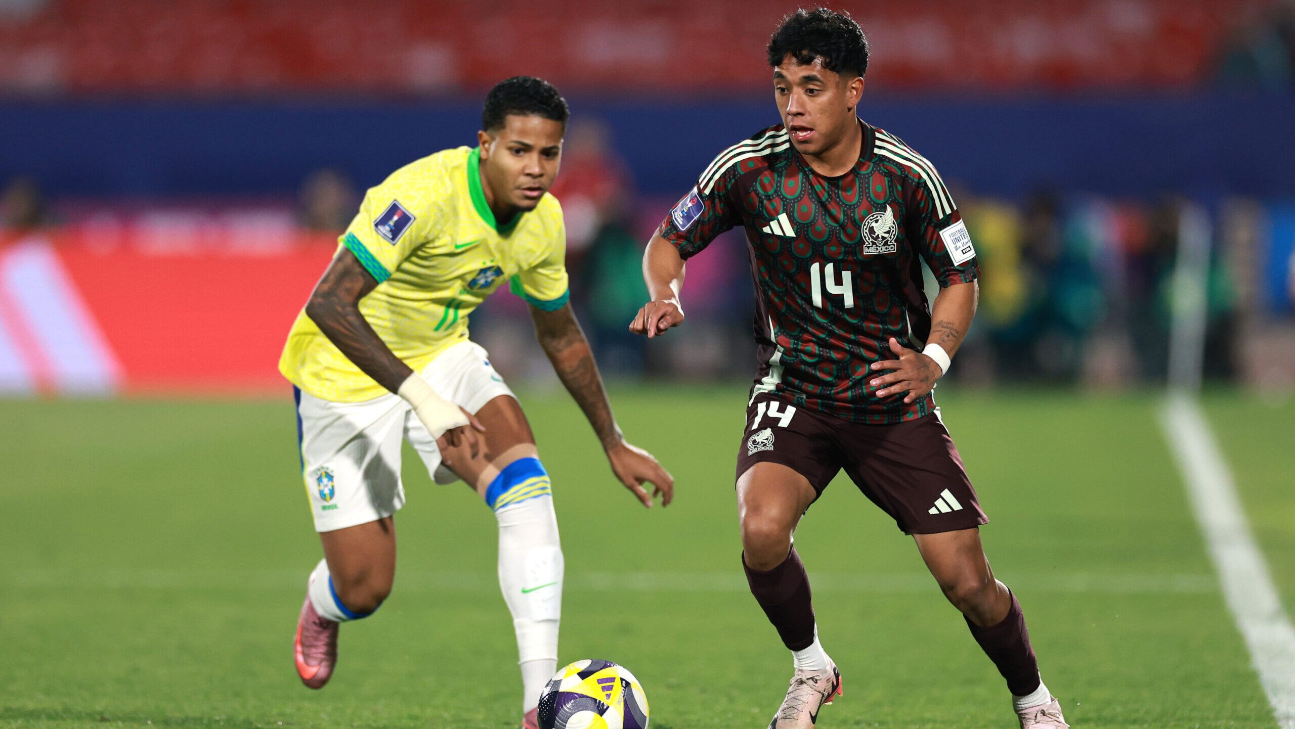 México y Brasil empataron 2-2 en un vibrante debut del Mundial Sub-20