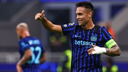 Lautaro lidera al Inter en Champions: doblete y goleada 3-0 sobre Slavia Praga