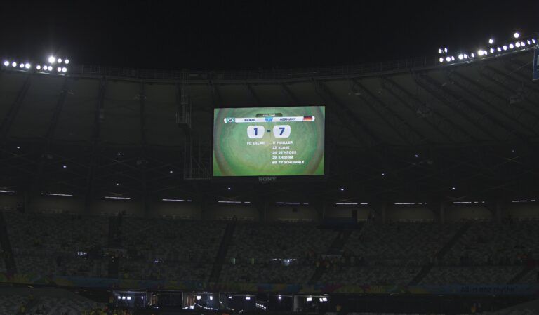 Brasil pierde contra Alemania en el 2014 1-7