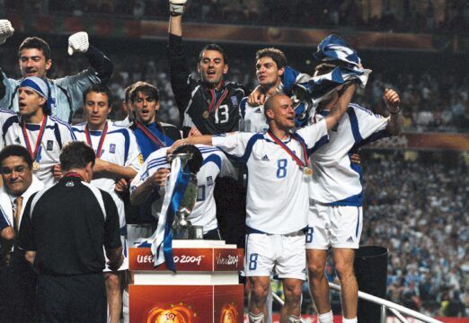 Grecia gana la Euro 2004 contra Portugal