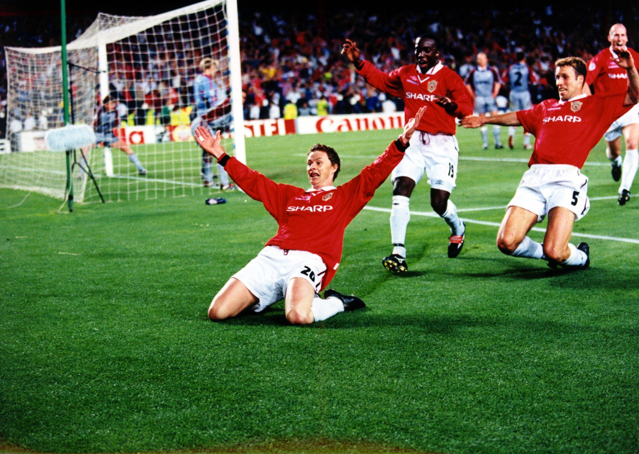 Ole Gunnar Solskjaer Final de la Champions League 1999 Manchester United
