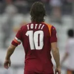 El ex capitan del Roma Francesco Totti.