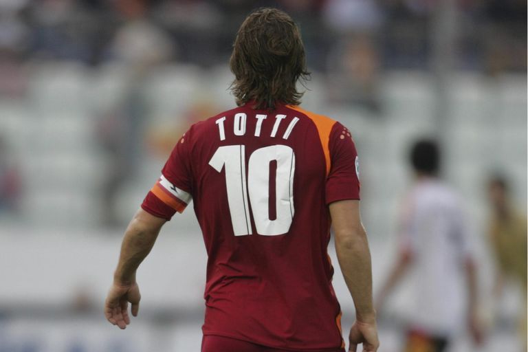 El ex capitan del Roma Francesco Totti.