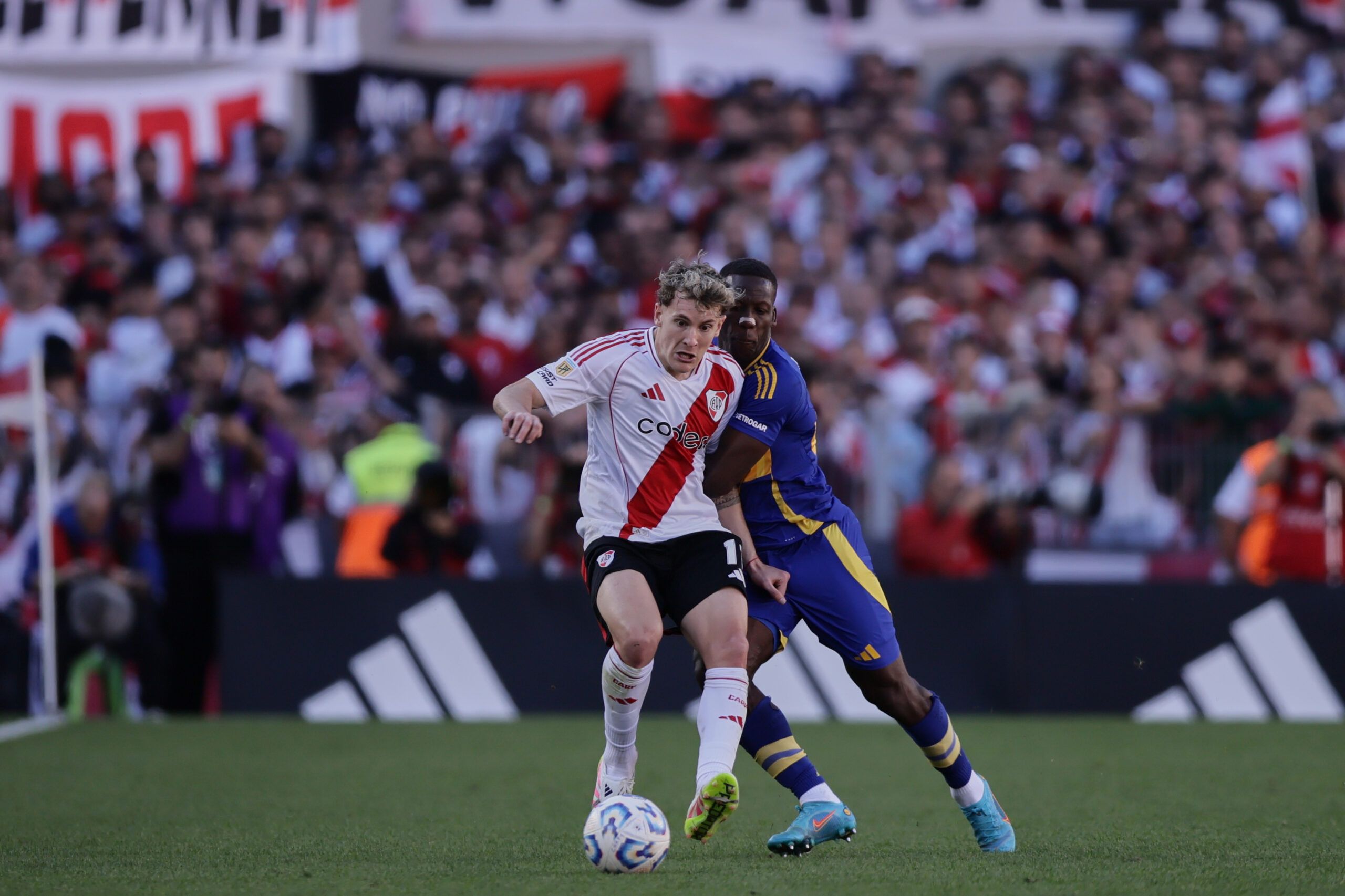 Colidio de River Plate y Advinvula de Boca Juniors 2025