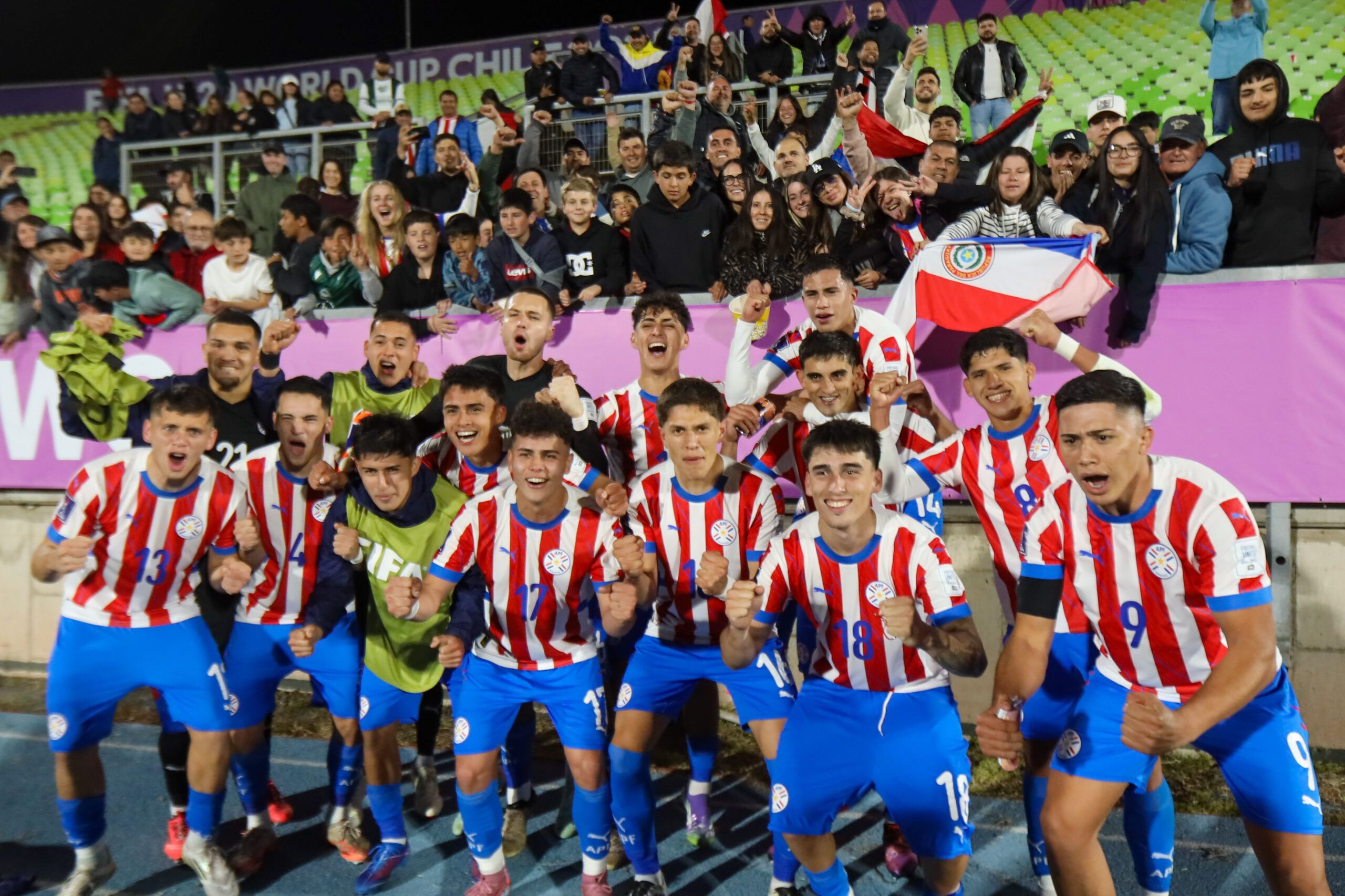 Garra guaraní sobre el final: Paraguay se estrena con victoria en el Mundial Sub‑20