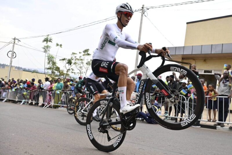 Isaac Del Toro, el protagonista del equipo UAE Team Emirates-XRG