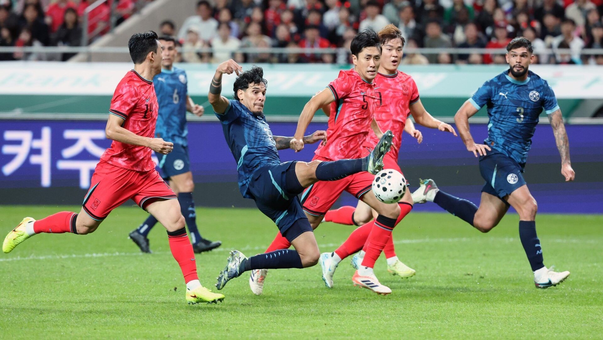 Otro ritmo: Paraguay no pudo con el vértigo de Corea del Sur y siembra dudas en su segundo amistoso.