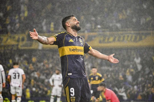 Escena del partido entre Boca Juniors y Newells Old Boys de Rosario, correspondiente a la undécima fecha del Torneo Clausura 2025, esta tarde en la Bombonera. FOTO NA: Juan Foglia Autor: Juan Foglia