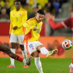 Duros de roer:  Colombia no pudo derrotar a una Canadá muy física.