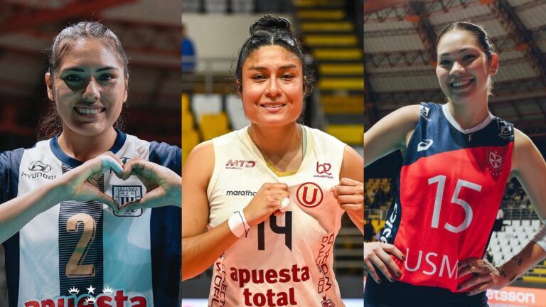 Alianza Lima, Universitario y San Martín mantienen su invicto tras una intensa tercera fecha de la Liga Peruana de Vóley. Fuente: Redes AL, U y USMP.