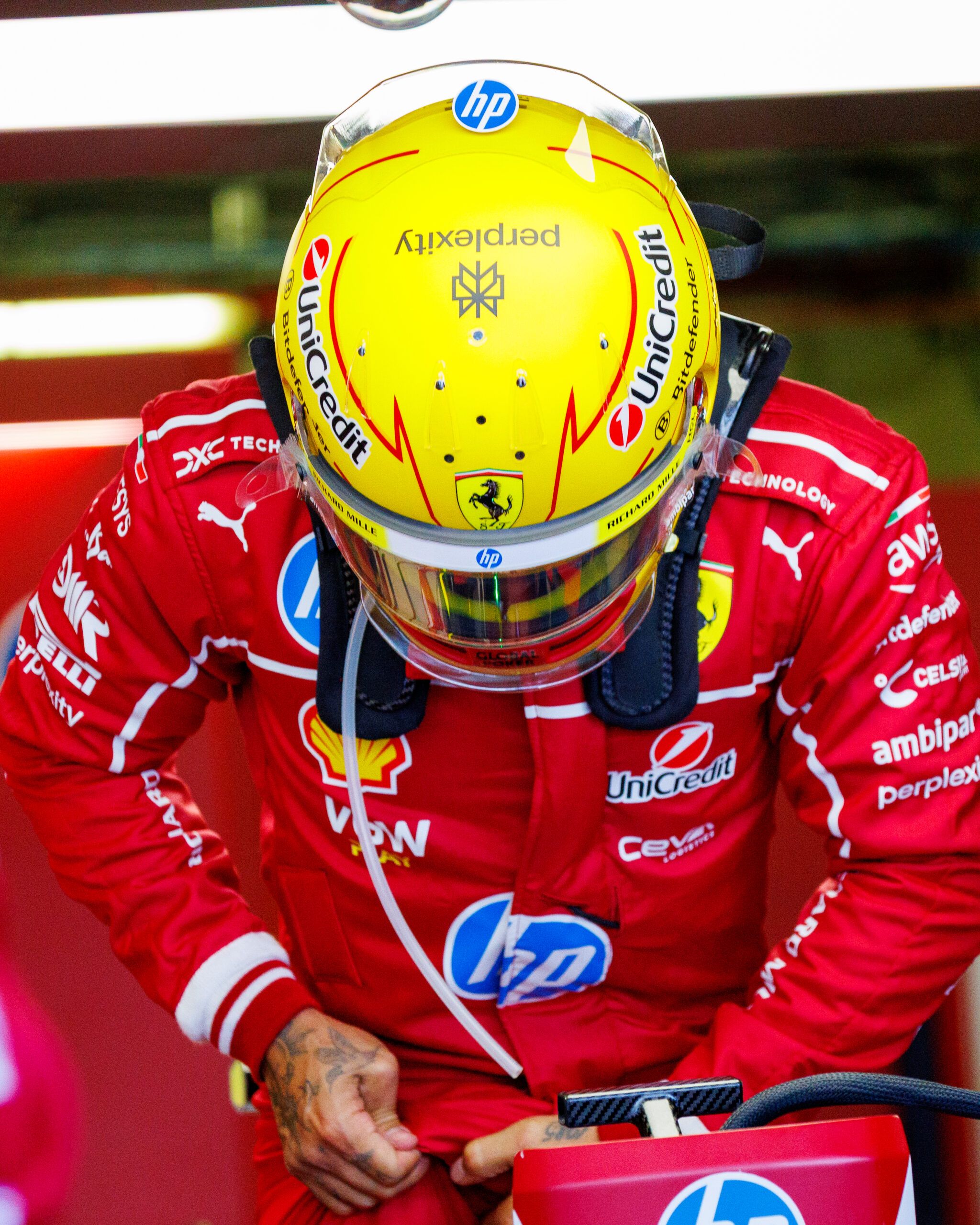 Ferrari y Hamilton, un romance que parece apagarse antes de tiempo