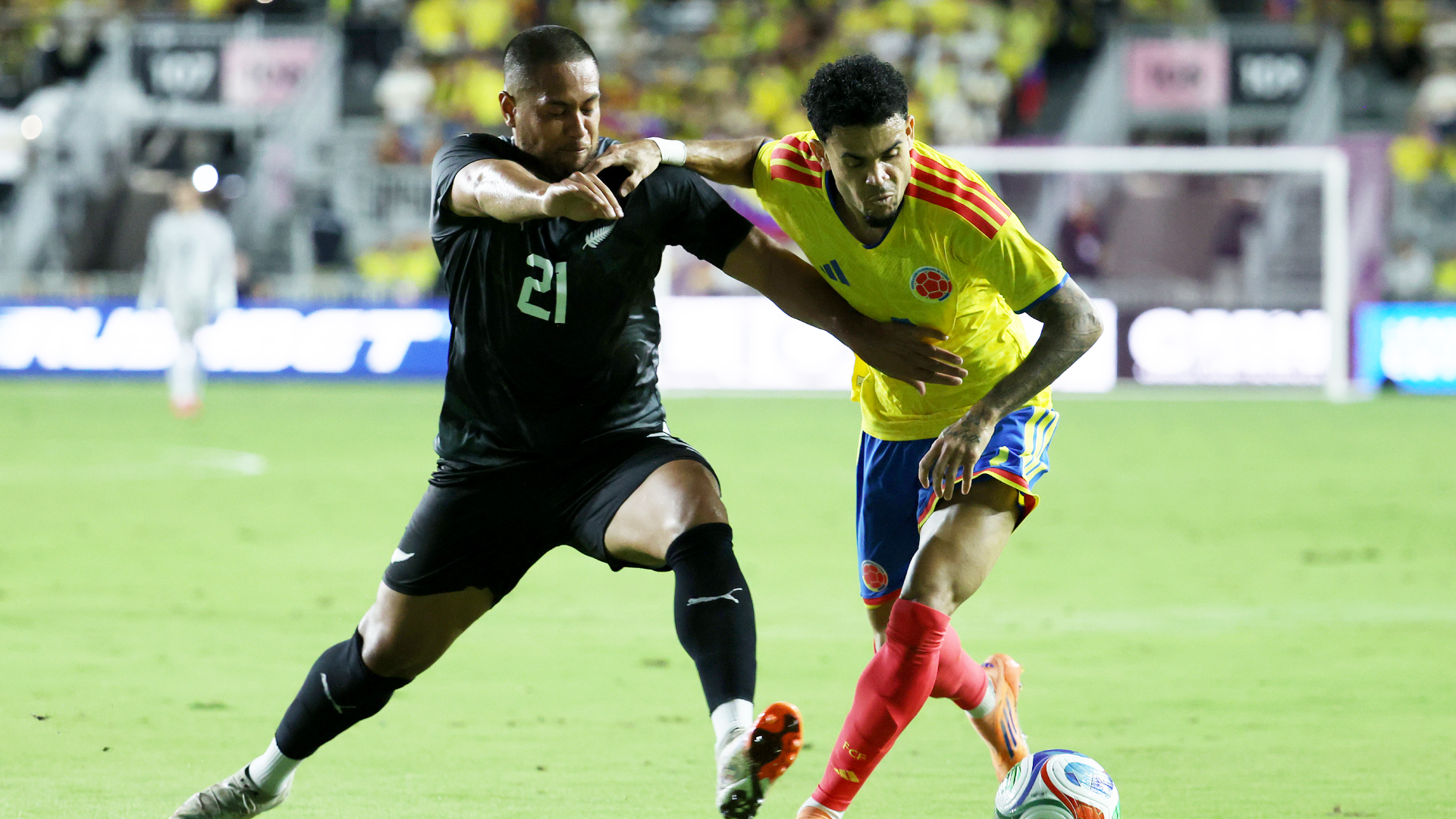 Colombia venció 2-1 a Nueva Zelanda en su penúltimo amistoso del año