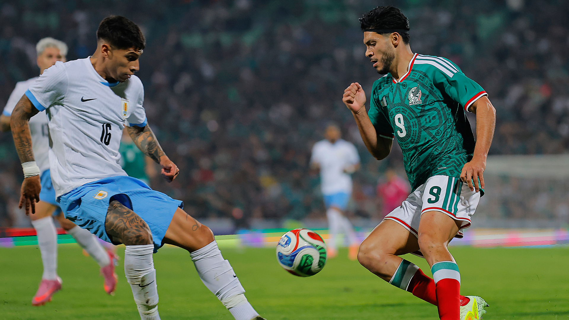 Empate 0-0 sin emociones: Uruguay lejos de su mejor versión en el amistoso frente a México