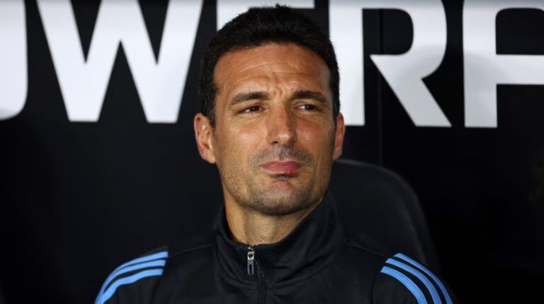 Lionel Scaloni, DT de Argentina. (Foto: REUTERS/Agustin Marcarian)