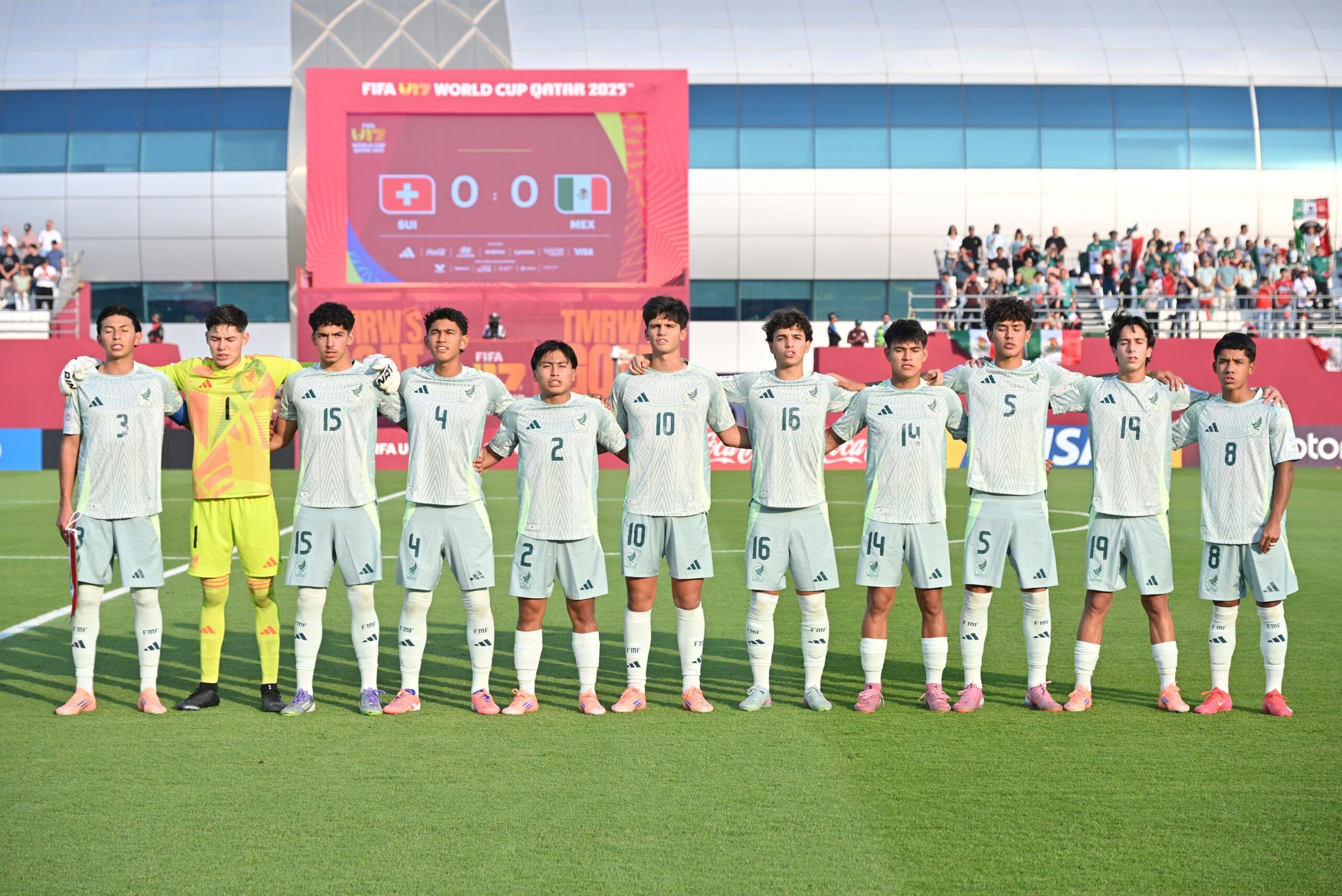 Mejor sincronizada: Suiza derrota a México en el Mundial Sub-17 de Qatar