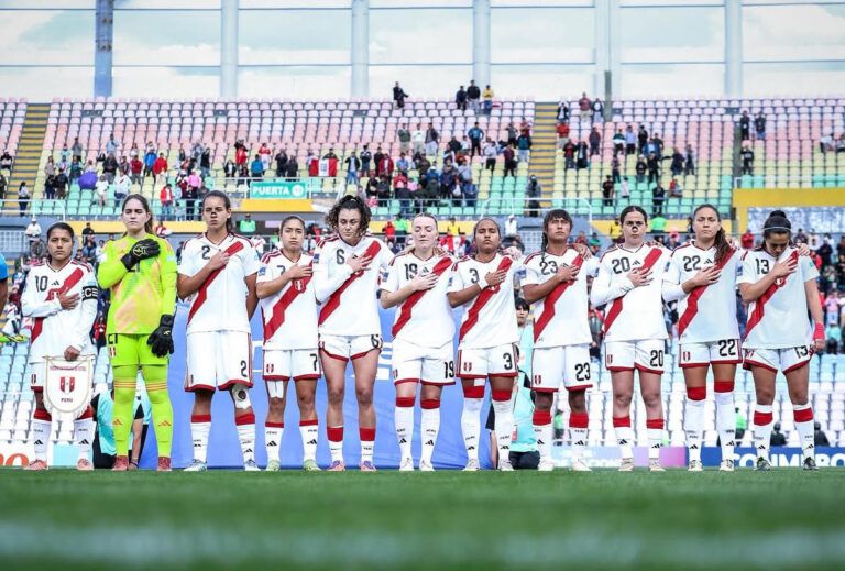 La Selección Peruana celebra en Cusco una victoria histórica ante Chile en la Liga de Naciones Femenina. Fuente: La Bicolor
