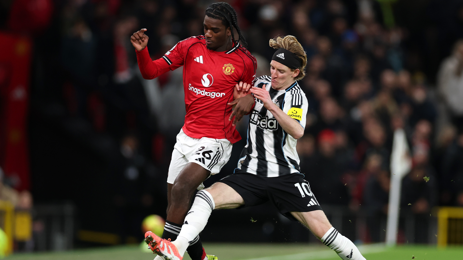 Manchester United se impuso a Newcastle en Old Trafford y se mete en zona alta de la Premier League