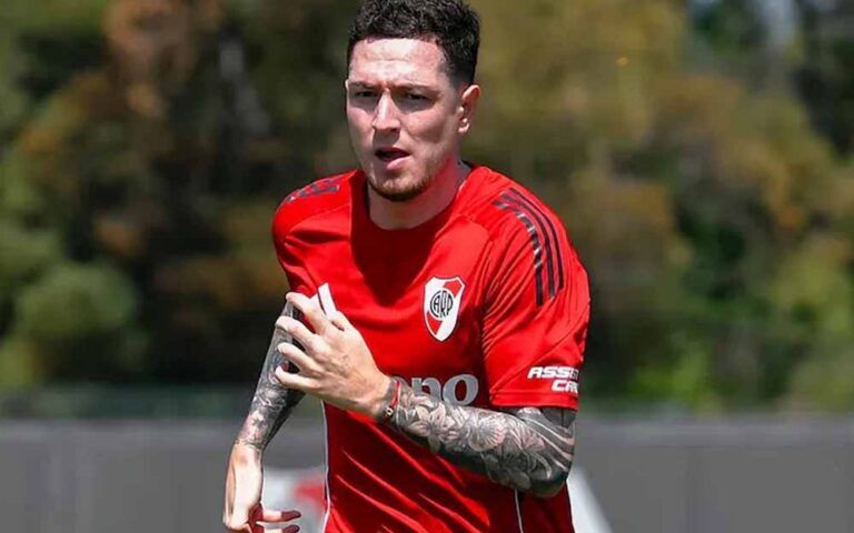 Aníbal Moreno fue el segundo refuerzo de River en este mercado de pases. Foto: River Plate oficial