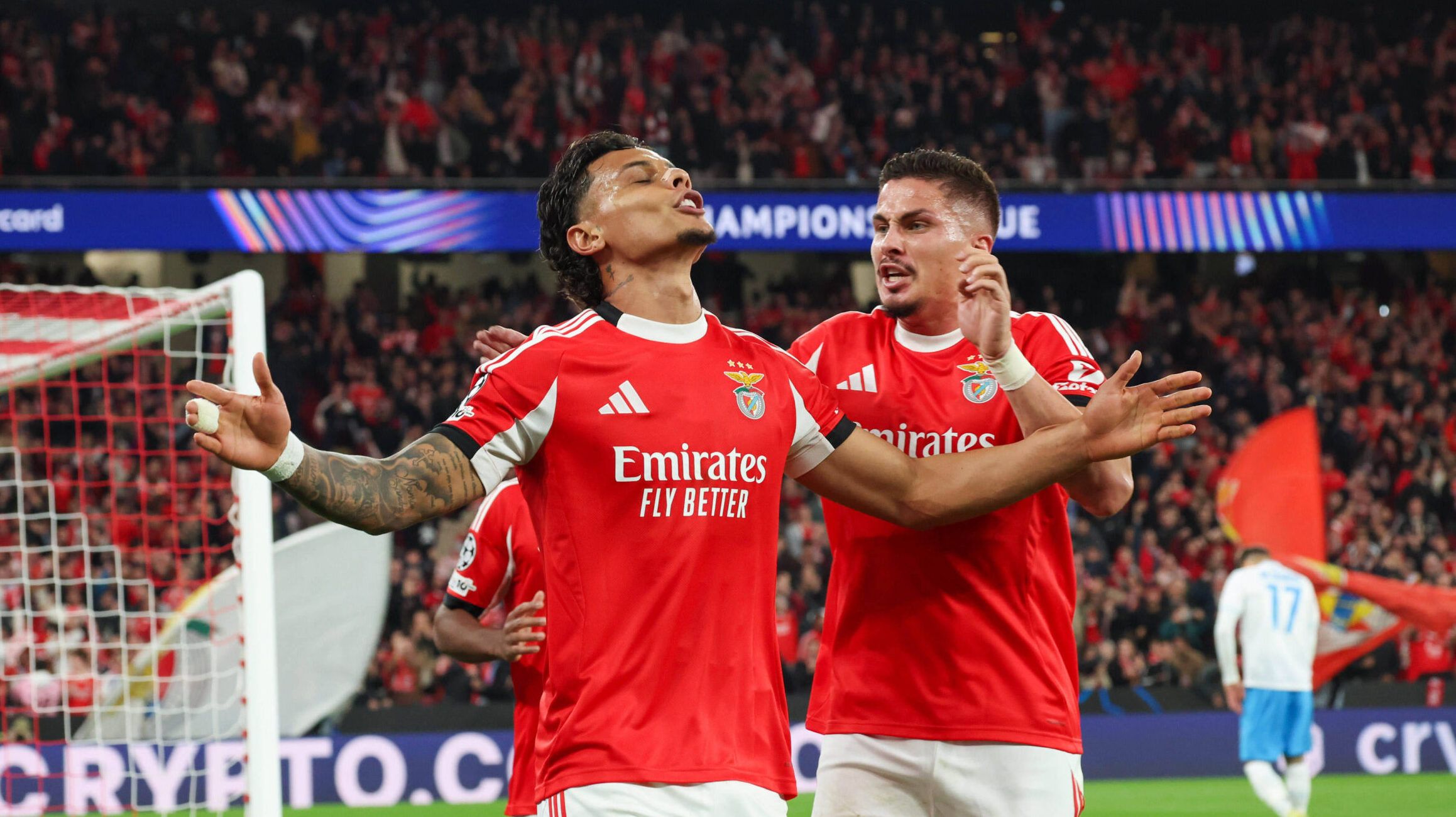 Richard Ríos responde a las críticas con partidazo en Champions League