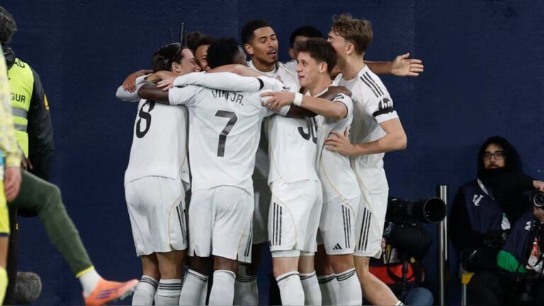 Real Madrid vs Benfica por la Champions League. | Fuente: EFE | Fotógrafo: Kai Forsterling