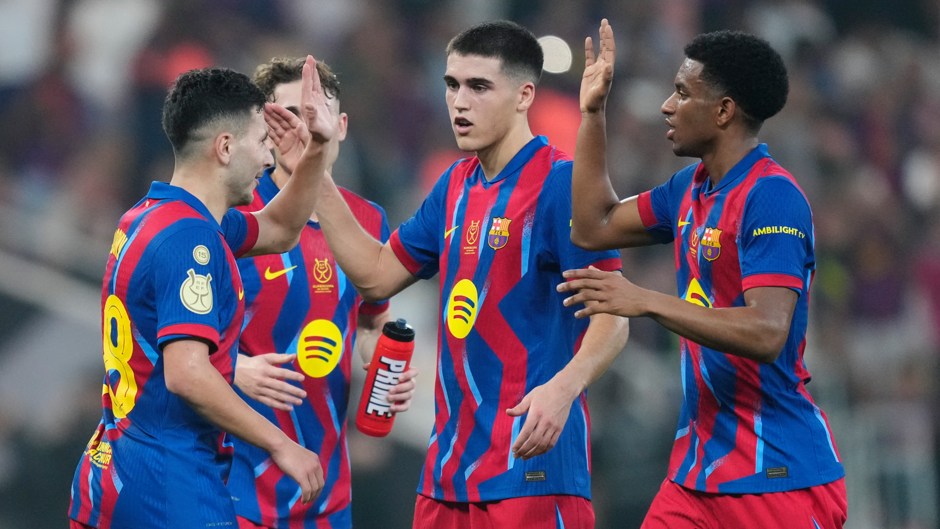 Barcelona aplastó al Athletic y volvió a la final de la Supercopa de España