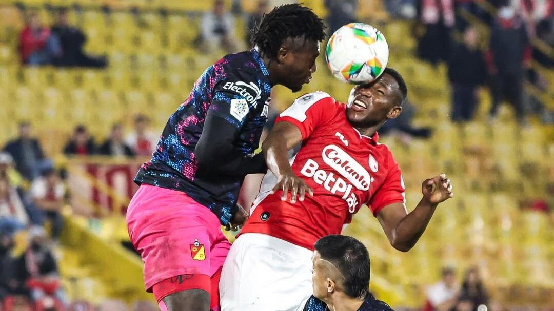 Santa Fe reaccionó, pero sigue sin ganar: empate 2-2 ante Pereira en El Campín