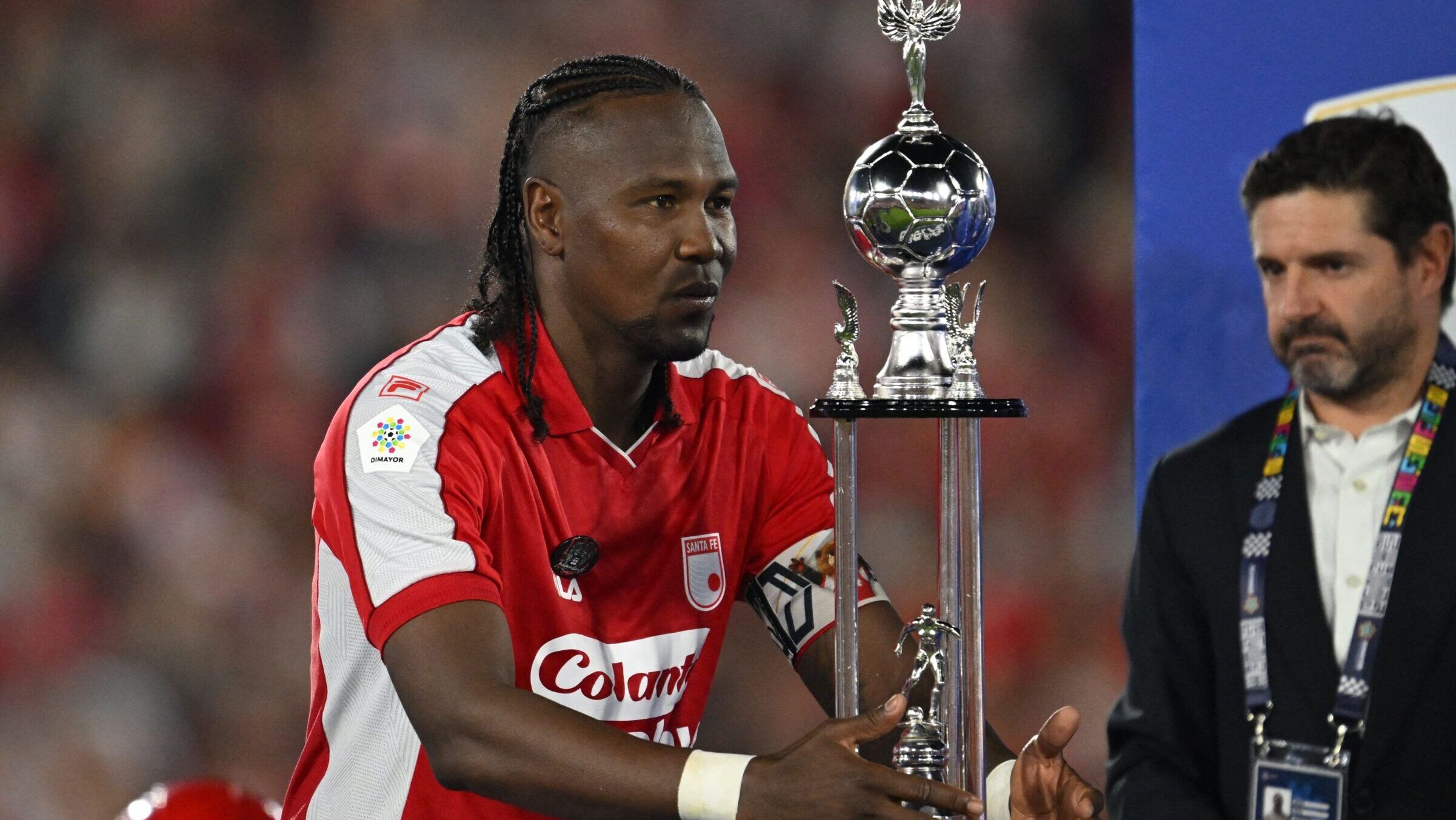 Rodallega y su camino desde la crítica hasta levantar otro título con Santa Fe