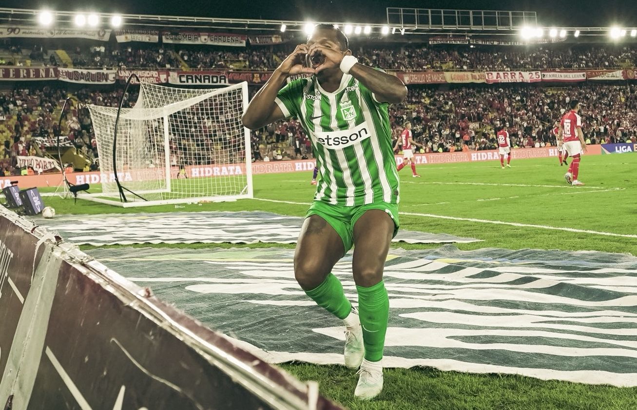 Atlético Nacional se coloca segundo en la tabla con doblete de Morelos en El Campín