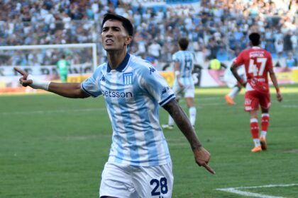 Racing recuperó el pulso en el Cilindro y superó a Argentinos Juniors