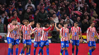 Atlético de Madrid goleó a Barcelona y puso un pie en la final de la Copa del Rey