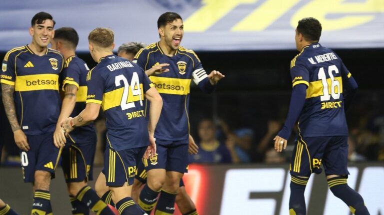 Boca recupera delanteros para recibir a Platense. Foto: AFP