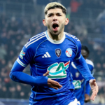 Julio Enciso anotó doblete ante Mónaco y guio a Estrasburgo en la Copa de Francia