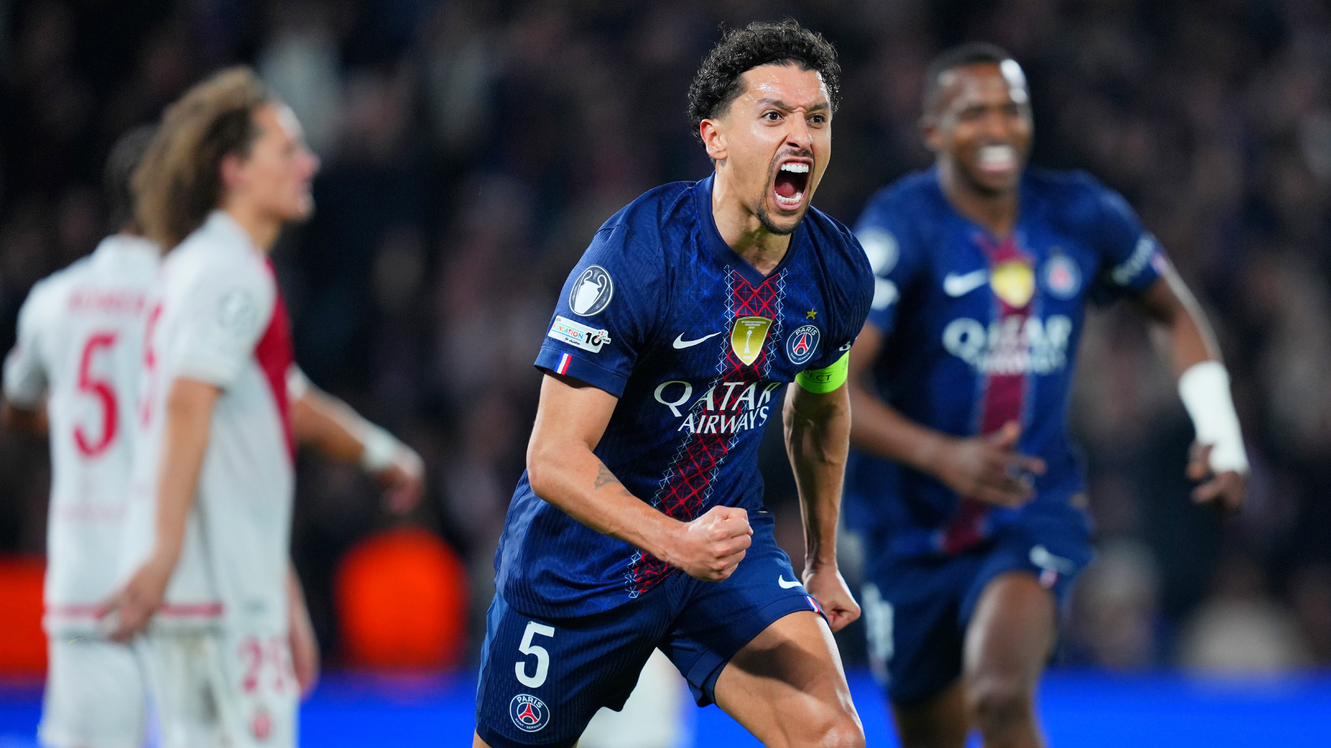 PSG sigue en la Champions, superó en la serie al Mónaco y enfrentará a Chelsea o Barcelona en octavos