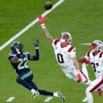 Christian González brilló en el Super Bowl pese a derrota de los Patriots
