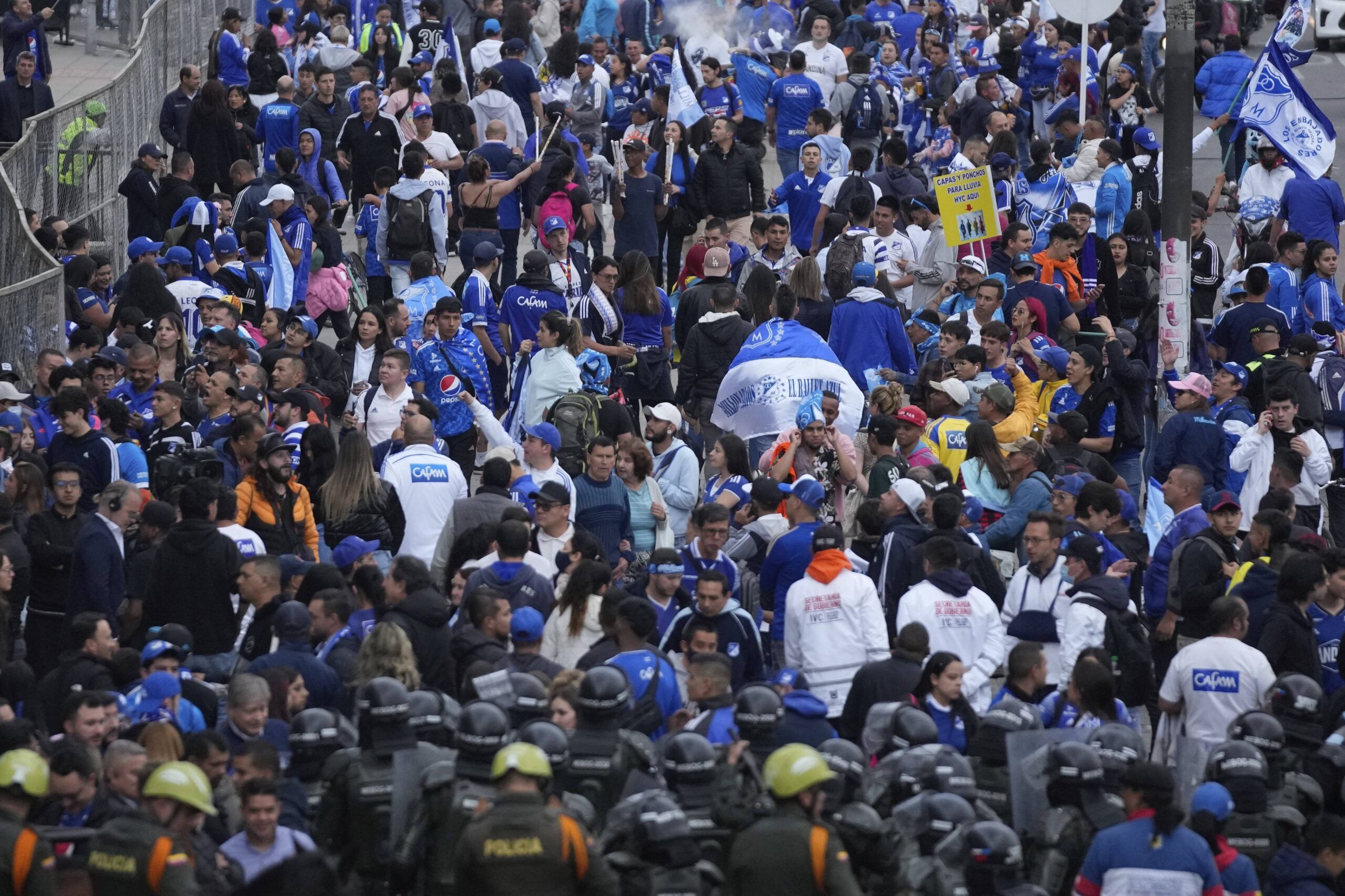 Lluvias suspenden el Millonarios-DIM en el día de la presentación de Fabián Bustos