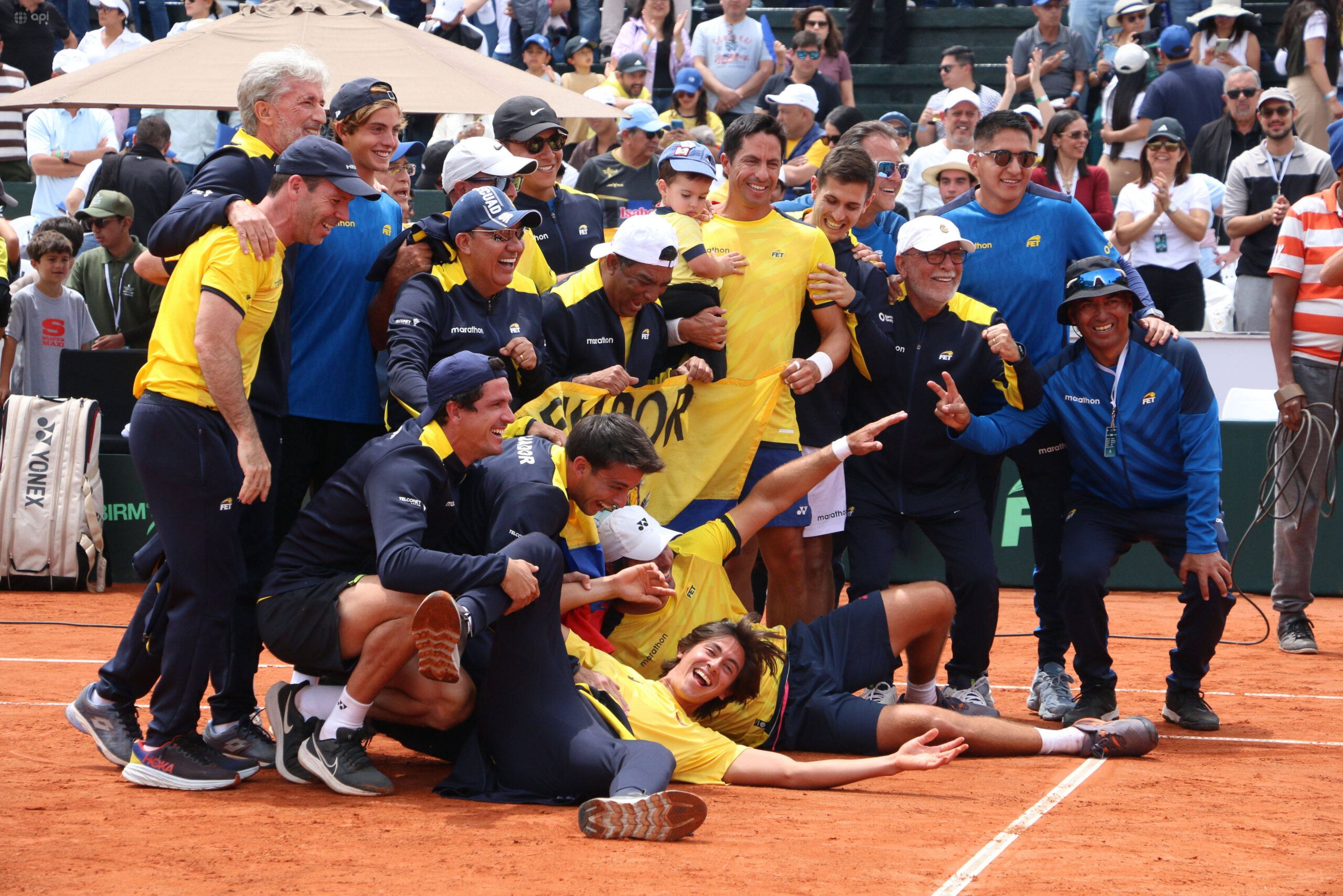 Ecuador y Chile, los últimos estandartes del honor sudamericano en la Copa Davis