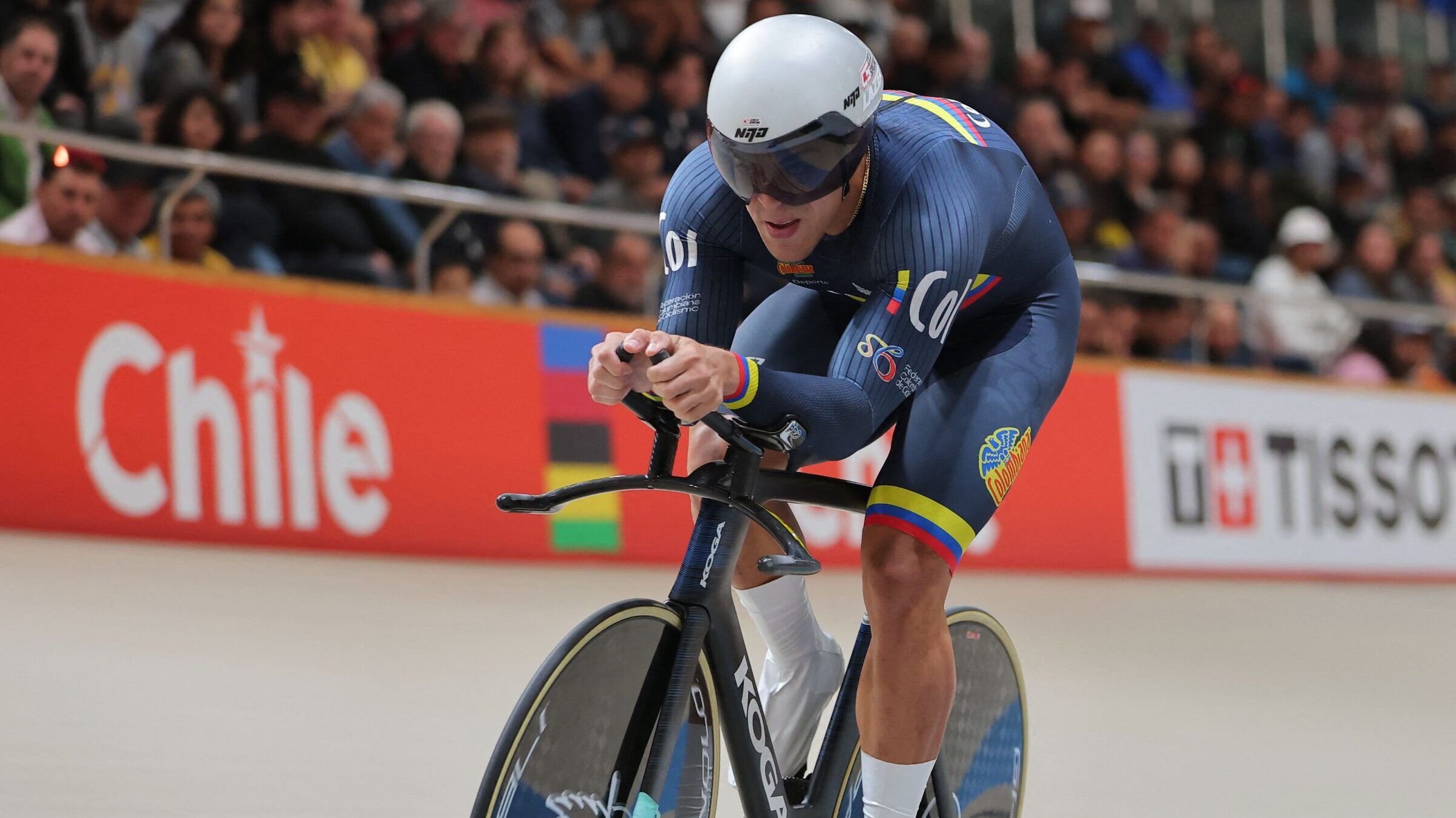 Colombia brilló con tres oros en el Panamericano de Pista 2026