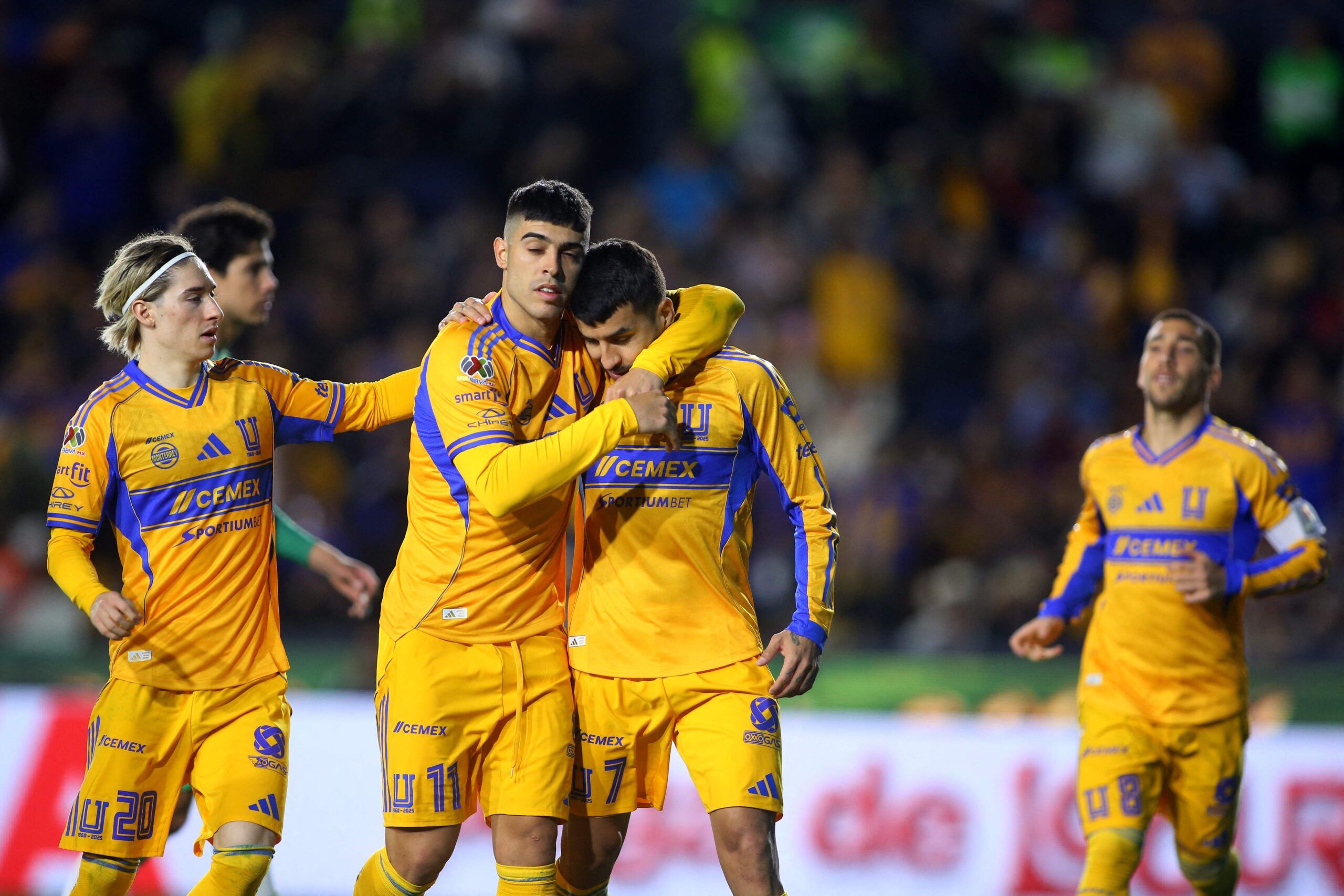 Ruge el Volcán: Tigres vence 4-1 al Forge y sella su pase a los Octavos