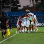 Argentina clasificó al Mundial con goleada ante Colombia